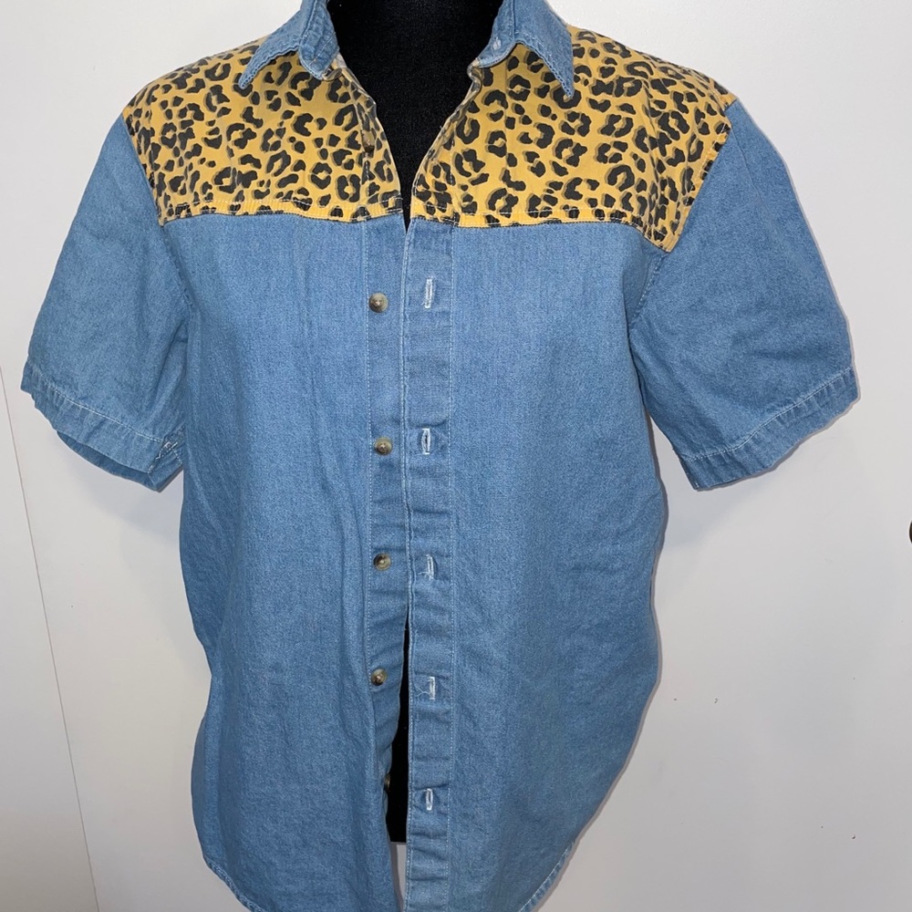 Men’s Topman short sleeve Button Up